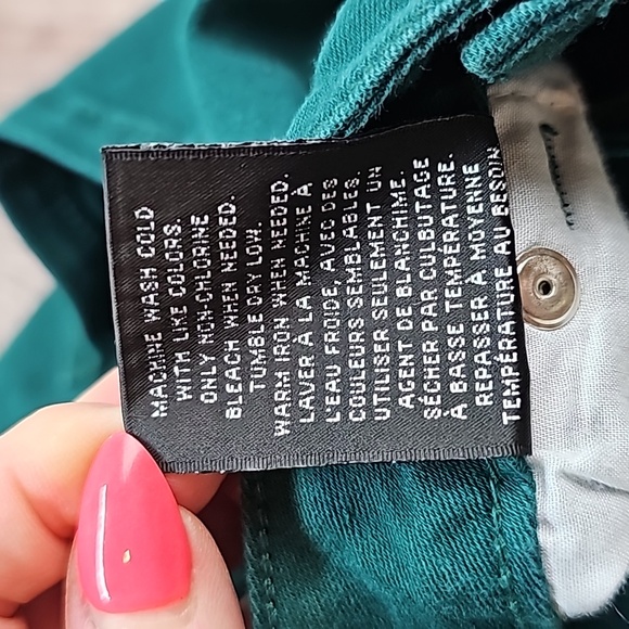 NEW STYLE & CO GREEN CURVY FIT PETITE DENIM JEANS - Picture 13 of 14